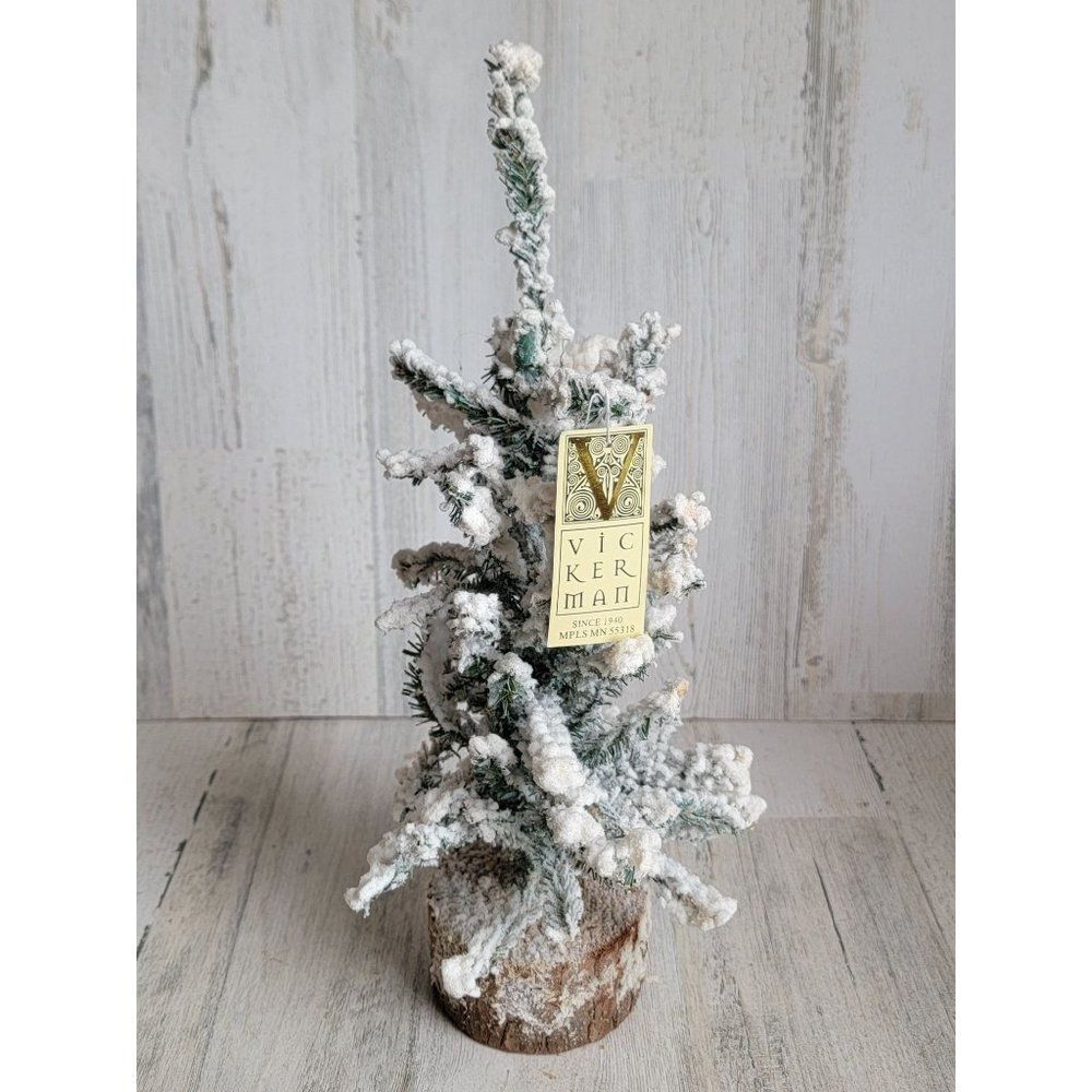Vickermanâsnow pine christmasâ tree home decor